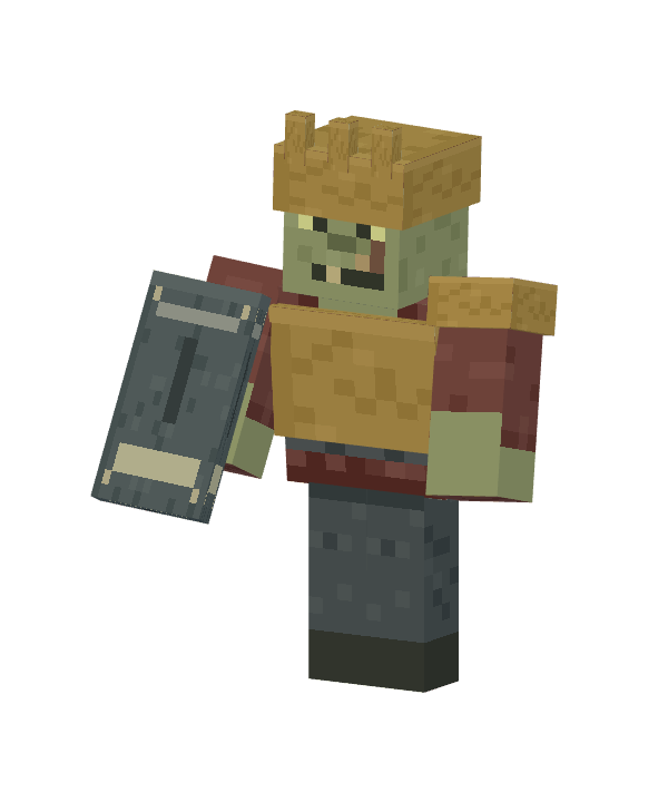 Król Zombie — model z gry